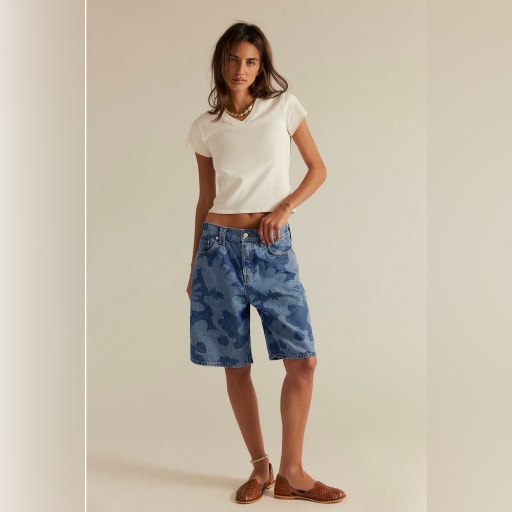 Free people we the free Montana printed shorts